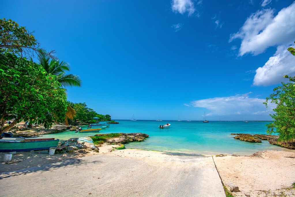 Playa Bayahibe in the Dominican Republic