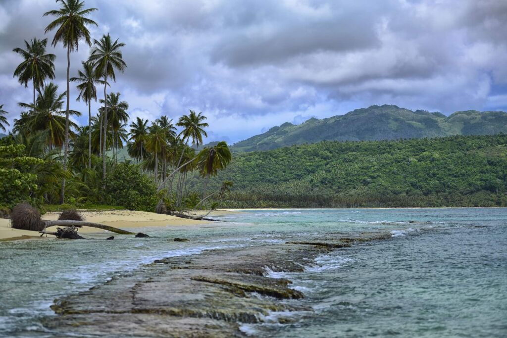 Seascape, Samana Paradise beach, Cayo Levantado, Dominican republic