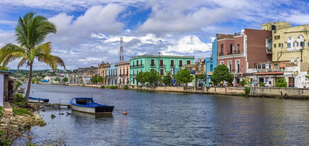 A beautiful view of the San Juan River in Matanzas, Cuba
