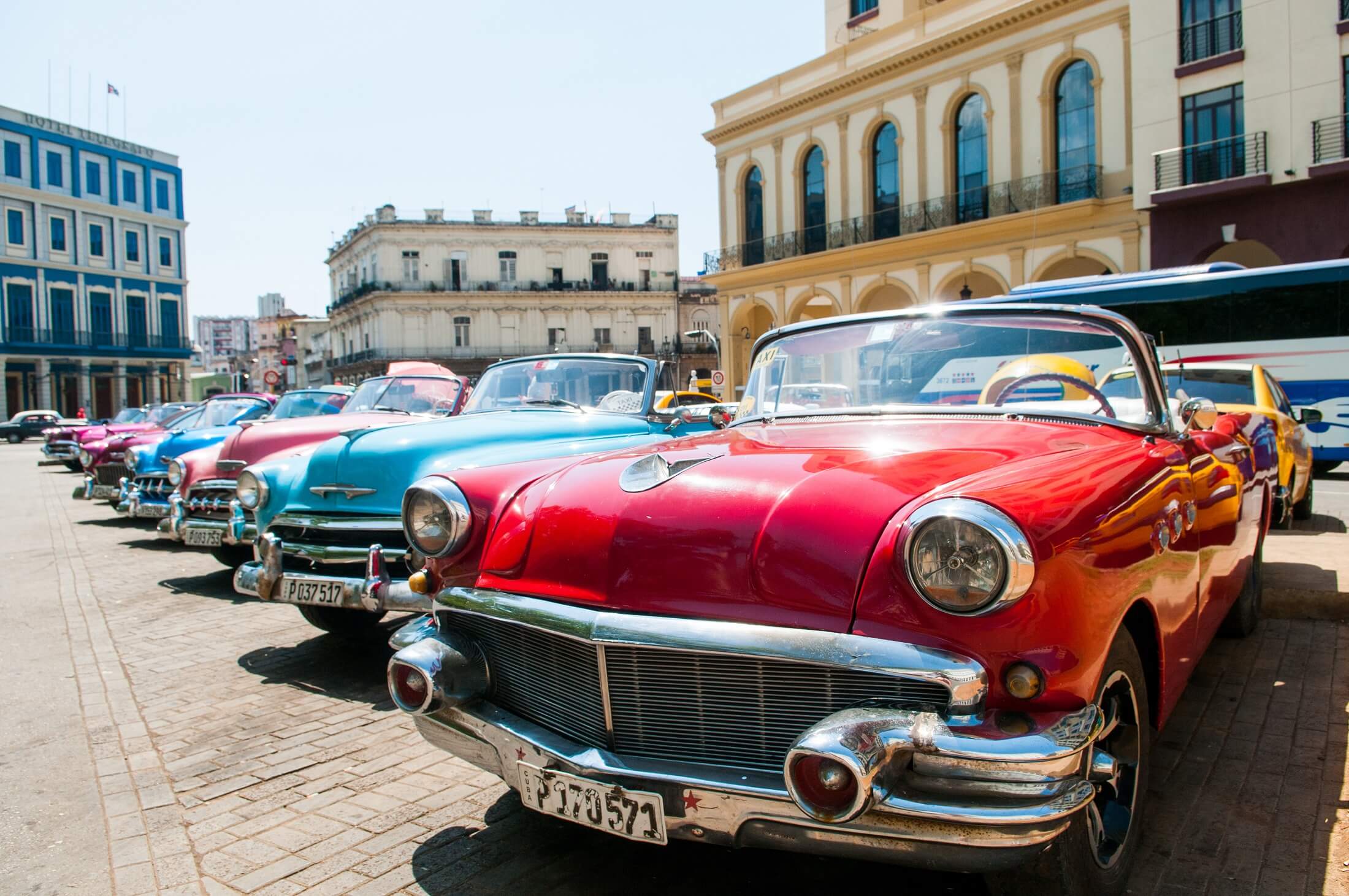 Hawana Kuba Klasyczne Samochody