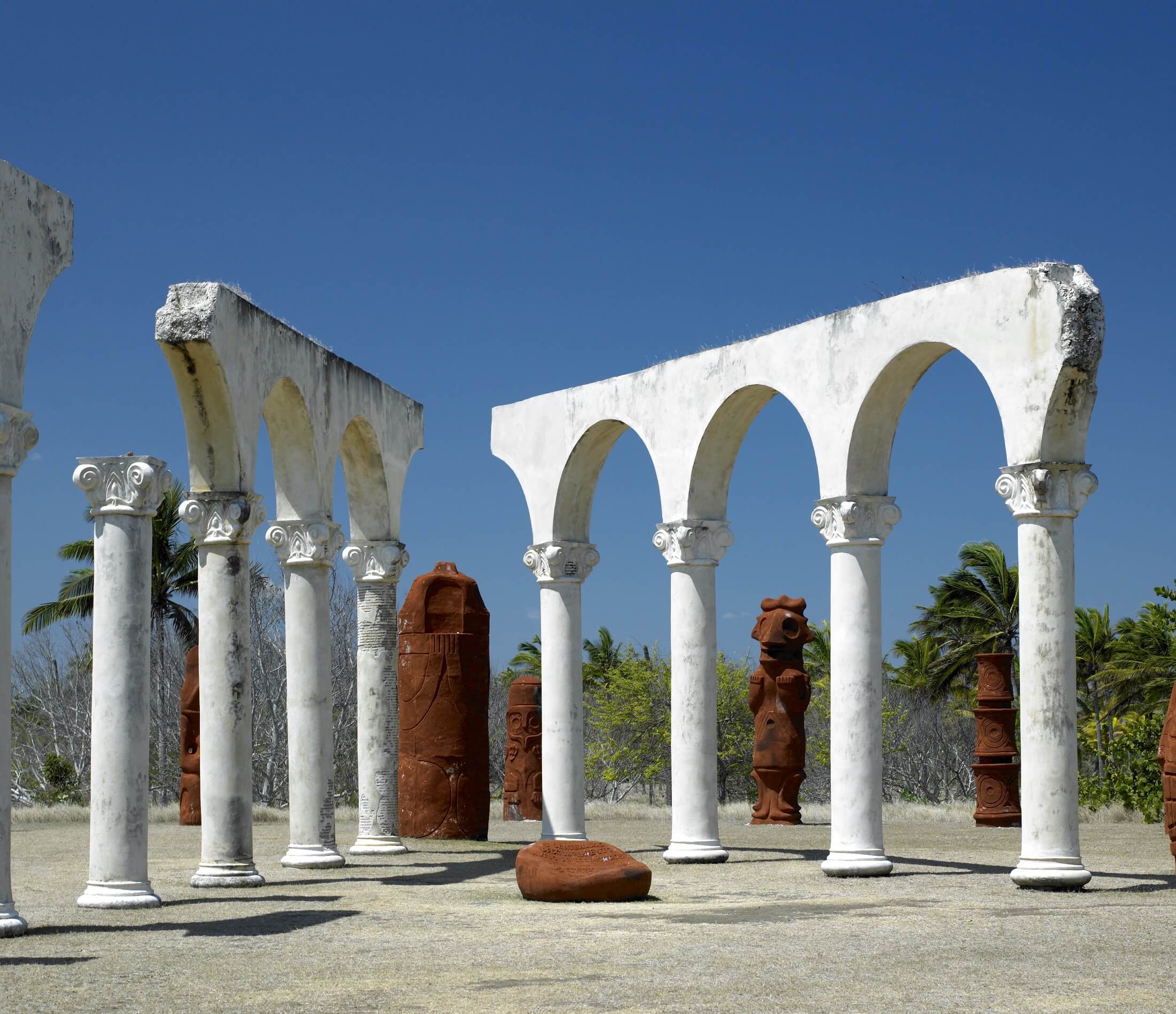 memorial of Christopher Columbus's landing, Bahia de Bariay, Holguin Province, Cuba