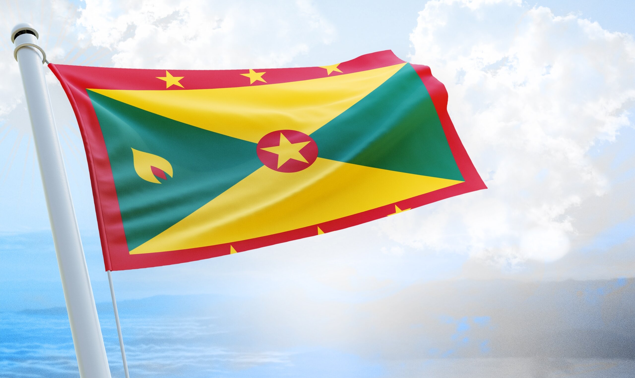 Grenada Country flag, national day, banner, and backgorund.